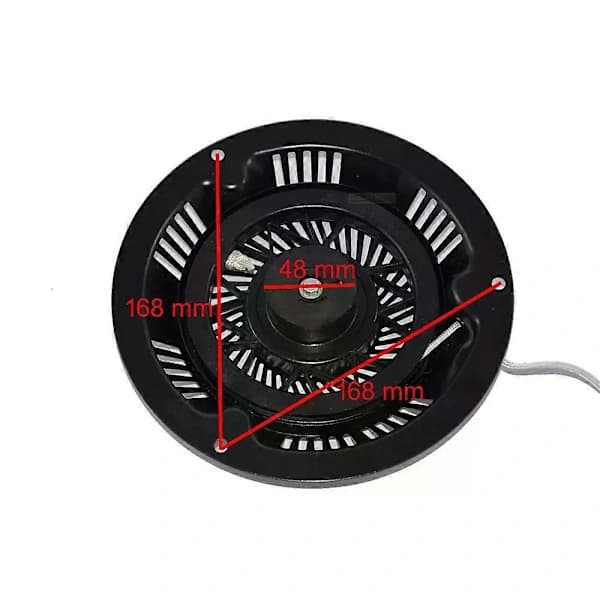 Suitable for pull start manual starter for lawnmowers with T475 / T575 / T675 engine
