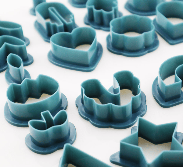 142 deler leire polymer kutter DIY håndlaget feriegave smykker øredobb kutter