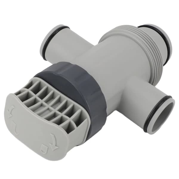 Intex 11872 Double Opening Hose Plunger Valve Pool Replacement Parts Adjustable Pool Plunger Valve Assembly