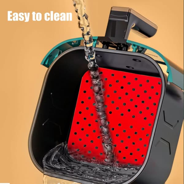 2 stk. non-stick Airfryer-indsatser, Airfryer-tilbehør, Airfryer