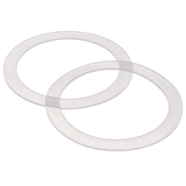 Sett med 6 utskiftbare silikonpakninger, 11 cm diameter