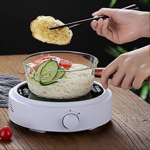 1st Saucepan Glass Saucepan Kitchen Utensil Milk Warmer Cooking Tool