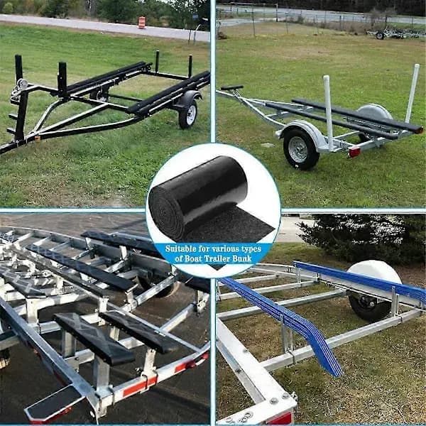 Båttilhenger Bunkmatte Marine Tilhenger Bunkmatte (30cmx6m) Bunk Board Båttilhenger Matte