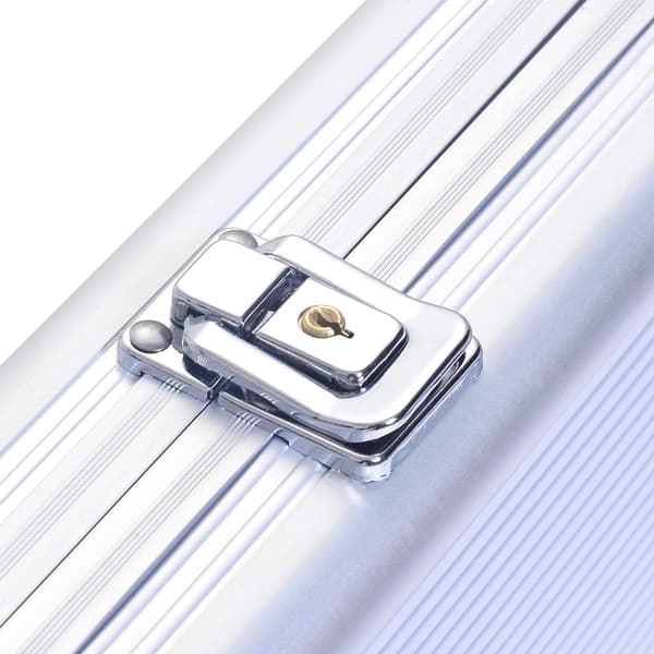 Pokerset 500 laserchips aluminiumfodral 2 pokerdäck
