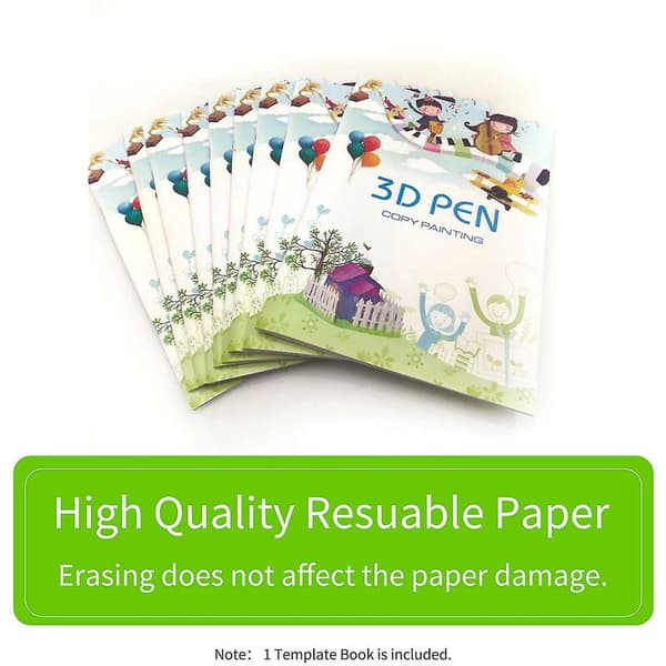 3D-pennmal for 3D-utskrift Penn Tegnemaler 40 Tegnemønstre Med En Gratis Transparent Mal For Barn Diy