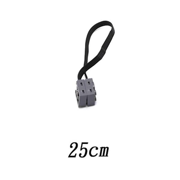 Forlængerkabel 25 cm Kompatibelt med klodser 8870 gear 8869 Sort/Grå