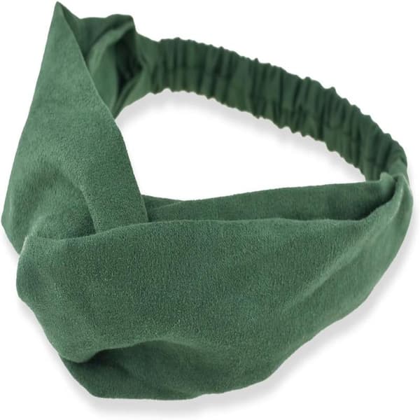 Hårbånd til kvinder, vintage blomster, elastisk pandebånd, krydset hårbånd