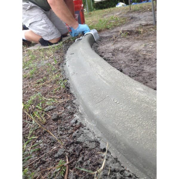 Tilpasset betonkantsten til landskabspleje DIY Den originale Curb It Yourself