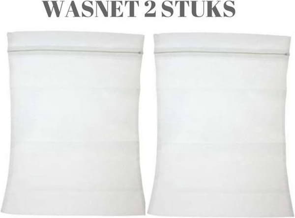 2 vaskenet 40x30cm – til strømper, undertøj, bh'er, småting, sikker vask