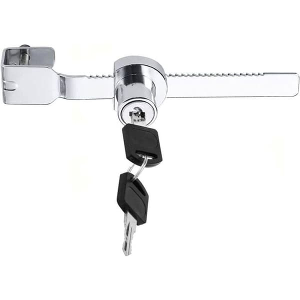 Sliding Lock with Different Keys, Display Cabinet Lock, Vivarium Lock, Terrarium Lock, Showcase Lock, Ratchet Lock