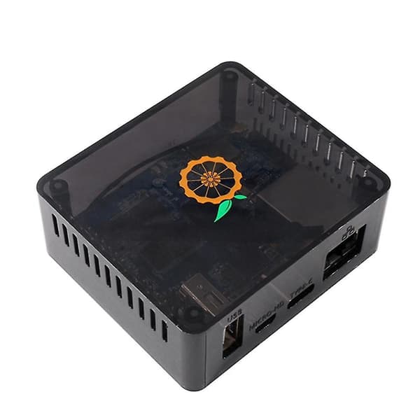 Svart etui for Orange 2 ABS, rommer ikke utvidelseskort, kun Th
