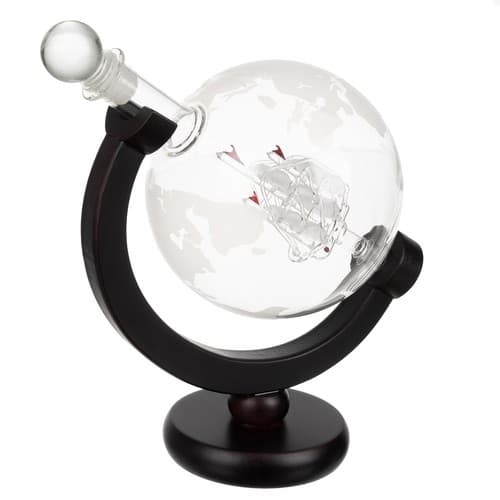 Glob Karaffel Sæt - Whiskyglas & Whiskysten - Whisky Transparent transparent