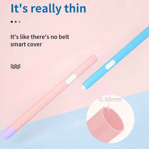 Galaxy S6 Lite Pennfodral Tablet Penna Stylus Touch Penna Silikonfodral Skyddsfodral Rosa