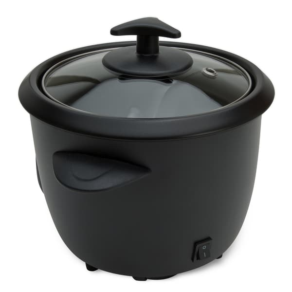 Rice Cooker Mini Ceramic 0.6L 300W RK400 Black 1698