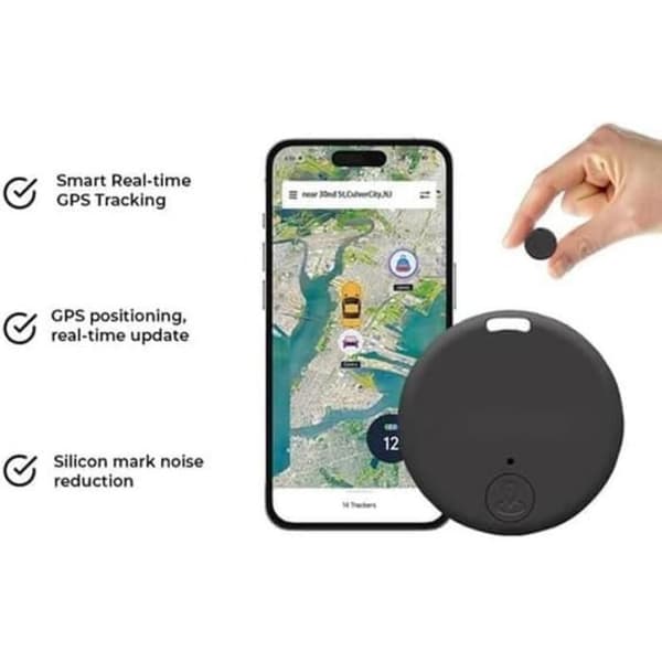 Mini GPS Tracker with 6-Month Battery Life, Smart Loss Prevention, Compact, Waterproof