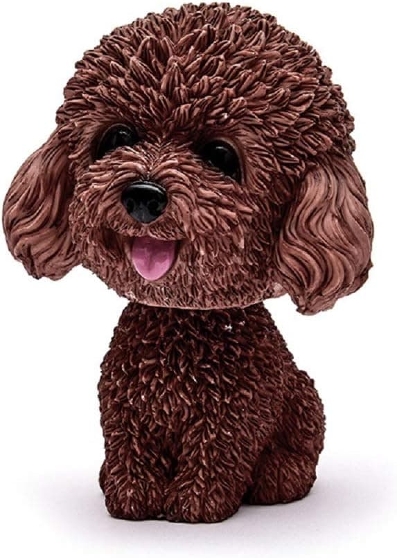 Cute Car Dog Statue Shaking Head Nodding