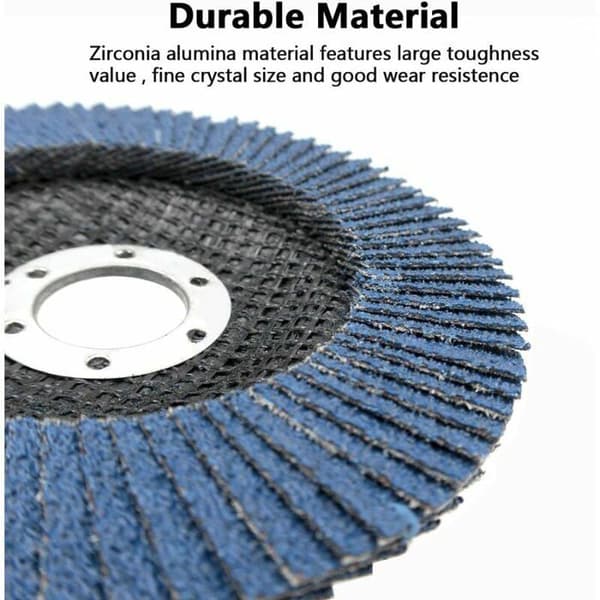 Flap Discs, 125 mm Flap Discs, Grit 40/60/80/120, Segmented Discs, Grinding Discs for Removal