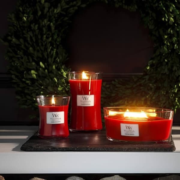 WoodWick Medium - Crimson Berries Transparent transparent