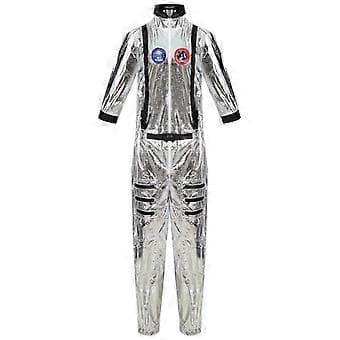 Romastronaut Cosplay Uniform Menn Kvinner Halloween Karneval Performance Kostyme (M Kvinner)