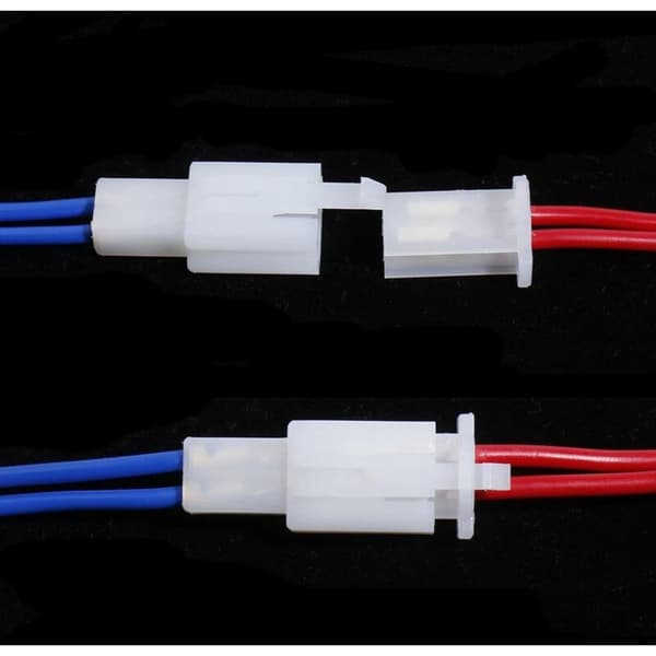 200 stk 2,8 mm bilstik 2/3/4/6 ben han elektrisk stik og kabelterminal stiksæt til bil RV