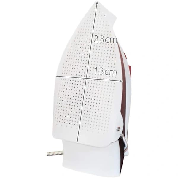 Teflon Soleplate • Prevents Burn Marks • Prevents Shine • Protects the Soleplate