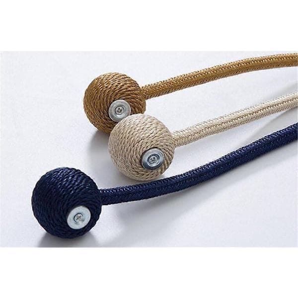 Magnetic Curtain Tieback Magnetic Braided Curtain Button (Green)