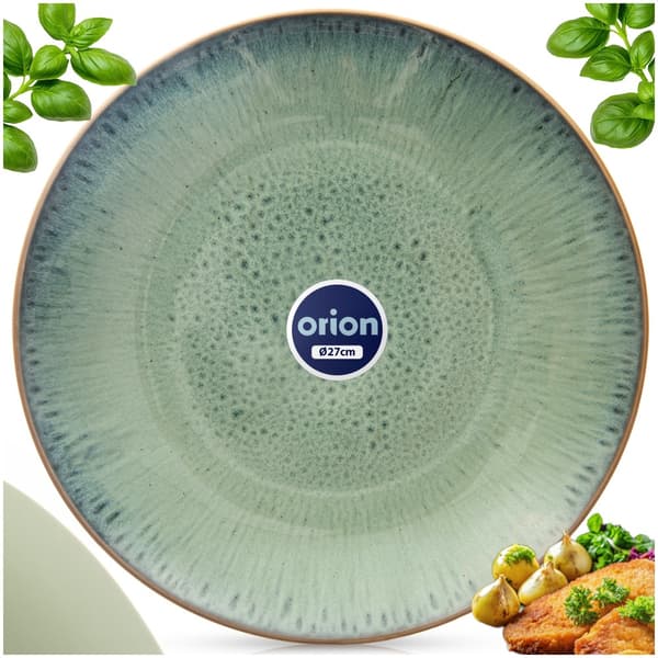 GLAZE grønn keramikk-tallerken 27 cm