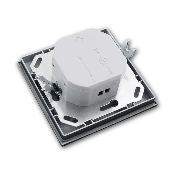Indbygget Bevægelsessensor Infrarød PIR Sensor Afbryder 140 Hvid 110-240V LED