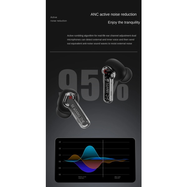 X16 Bluetooth kuulokkeet aidot langattomat erittäin pitkä akunkesto suuri akku korvassa urheilukone korkea äänenlaatu black