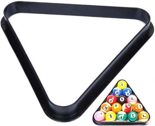 Billardkugleholder i plast Billard 8-kugle Trekant Billardholder til Billard Poolbord