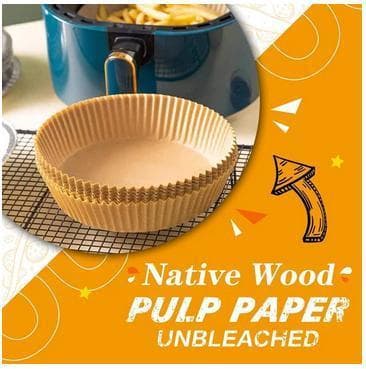 100-pakning Airfryer-papir - 20 cm