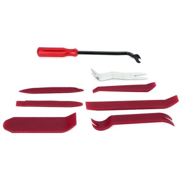 Interior Panel Removal Kit 8 Pcs, Disassembly Tool, Pry Bar for Dashboard and Central Control Area