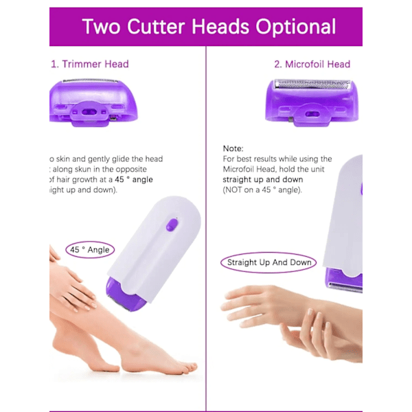 Finishing Touch Professional Painless Hair Removal Set