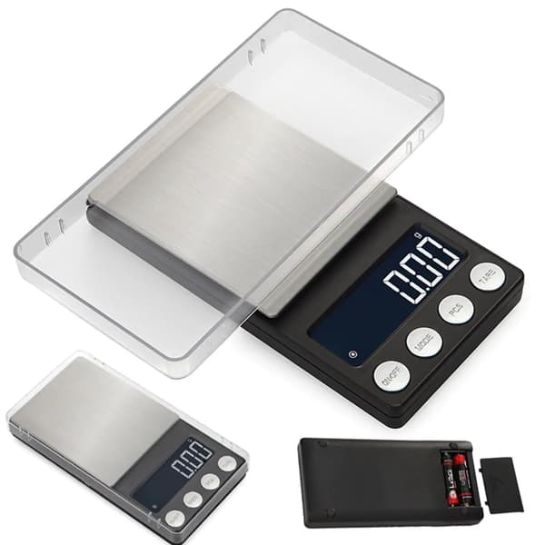 Digital Precision Scale 500g/0.1g – Electronic Jewelry & Kitchen Scale with LCD & Auto-Off