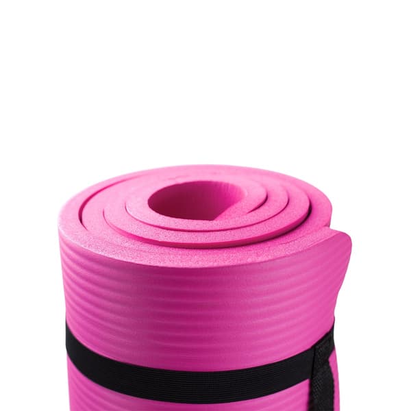 Yogamatta rosa 15 mm halkfri