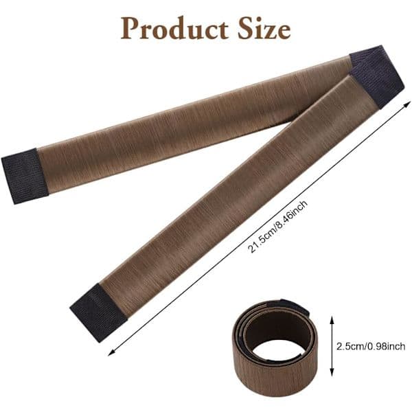 Hair Bun Maker 2-pack Donut Hair Bun Tool for Hairstyles