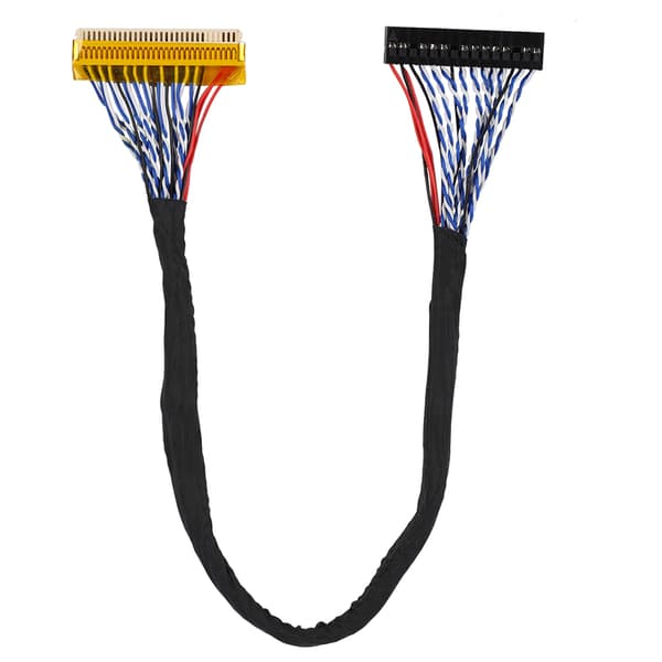 LVDS-kabel - 5 stk, 2-kanals, 8-bits, 1280x1024, 17/19 tommer TFT LCD-panel