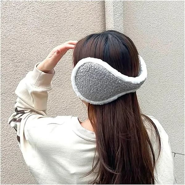 Earmuffs - Windproof and Warm Earmuffs - Extra Thick Earmuffs - Essential Outdoor Winter Items (Pink)