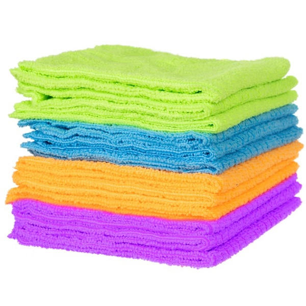 12-pack - Microfiber Cloth / Cleaning Cloth / Polishing Cloth Multicolor Multicolor multifärg
