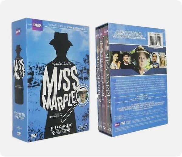 Neiti Marple: Kokoelma Kausi 1-3 (DVD, 2015, 9 levyn boksipaketti) Uusi
