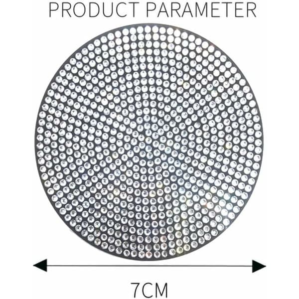 4 stk. bilpynt, bilkopholder, rhinestone coasters, biltilbehør, bil coasters Longziming