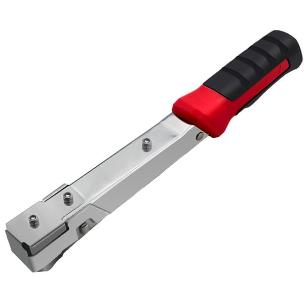 Hammer Tacker for Labels / Posters / Textiles on Wood, Light, ZQKLA