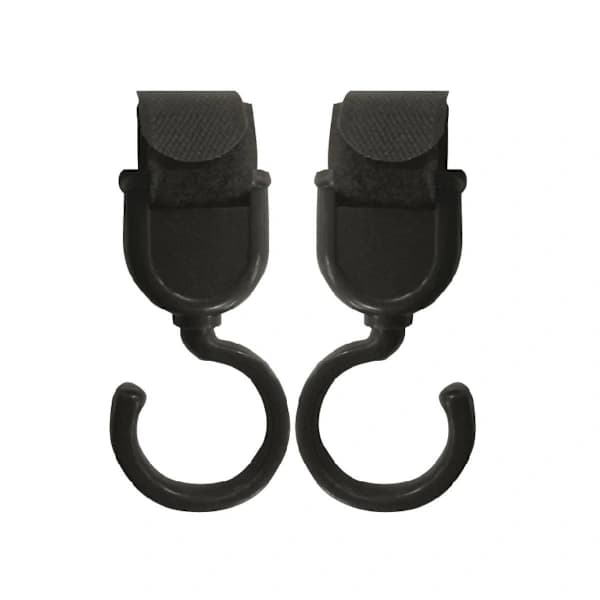2x Lastenvaunukoukut