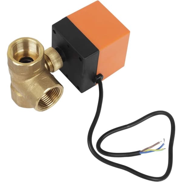 3-tie pallosulkuventtiili DN25 AC 230V-FX-