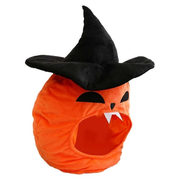 2025 Heksepumpe Plysjhatt Morsom Gresskarform Hodeplagg Halloween Nyhetshatt