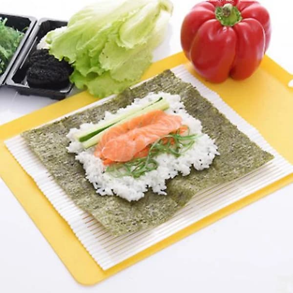 Professionel Non-stick Sushimåtte Plast Sushirullemåtte Sushimåtte Rulle Sushirulle