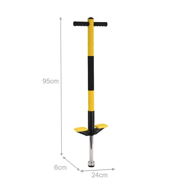 Børne-pogostick, polstret, op til 35 kg