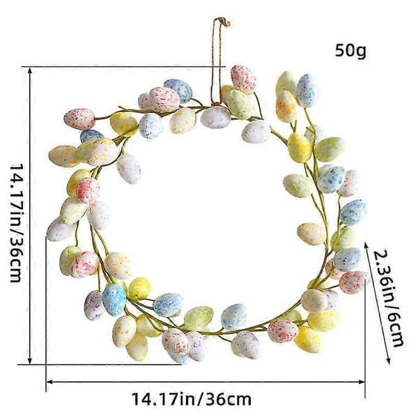 Påskepynt Påske 36cm Påskekrans Påskedekoration