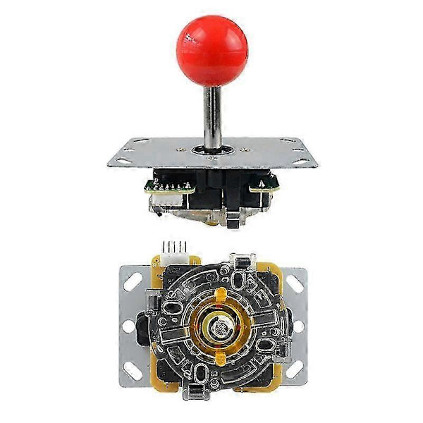 5-nastainen Arcade-ohjainsauva 4/8 Way Fightstick -varaosat peli Arcade DIY -ohjainsauvalle (A) jn