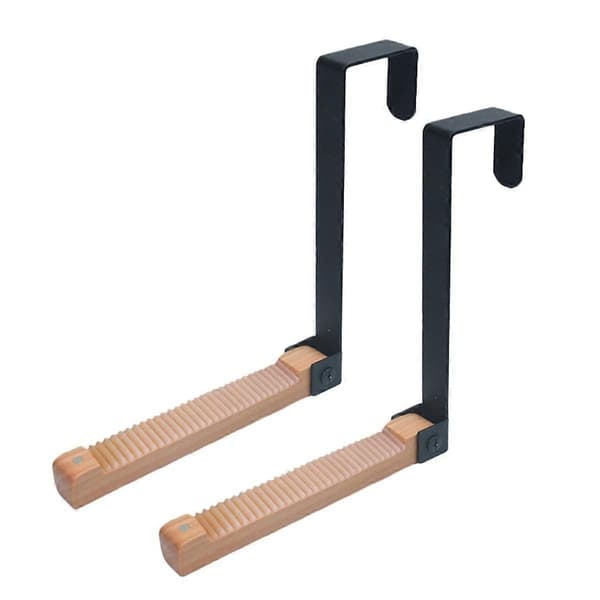 2-pack Dörrtorkställ, Vikbar Dörrhängare för Vardagsrum, Sovrum, Badrum - Bärbar
